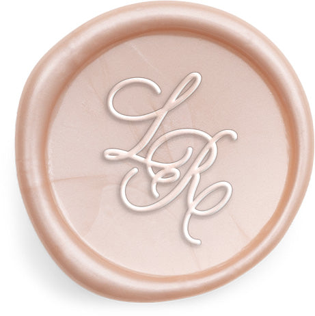 champagne wax seals for wedding invitations and envelopes