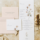 Wildflower All In One Concertina Wedding Invitation - Charlbury Collection, Elle Bee Design