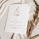 Wildflower Wedding Order of Service Booklet - Charlbury Collection, Elle Bee Design