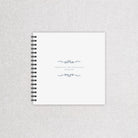 Simple and Elegant Floral Wedding Guest Book - Charlotte Collection