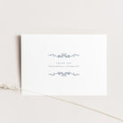 Simple and Elegant Floral Wedding Thank You Card - Charlotte Collection