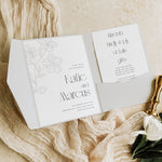 Clapham - Pocketfold Wedding Invitation