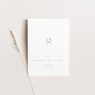 Abstract Floral Modern Save the Date Card - Covent Garden Collection, Elle Bee Design