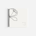 Abstract Floral Modern Wedding Guest Book - Covent Garden Collection, Elle Bee Design