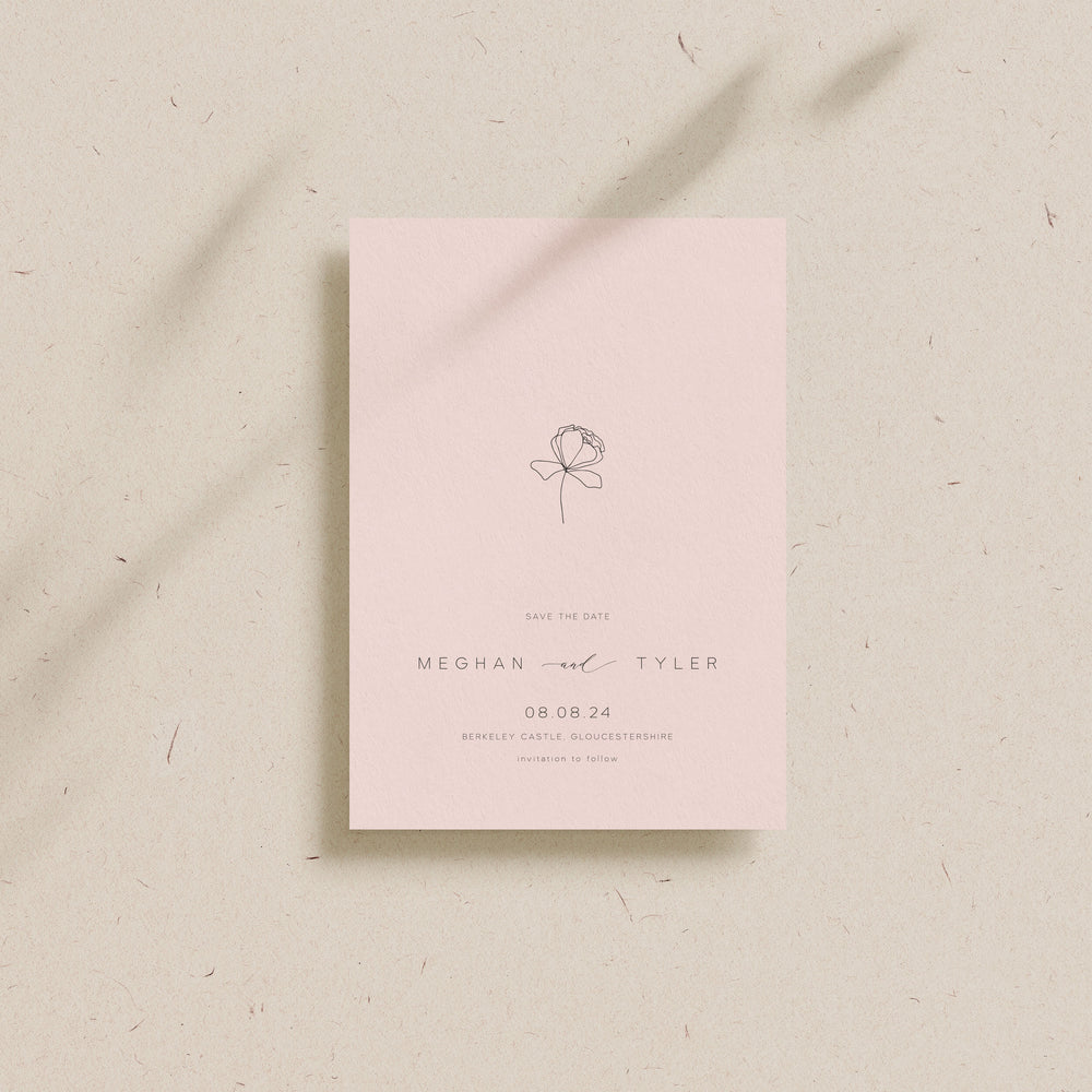 Covent Garden - Save the Date Card