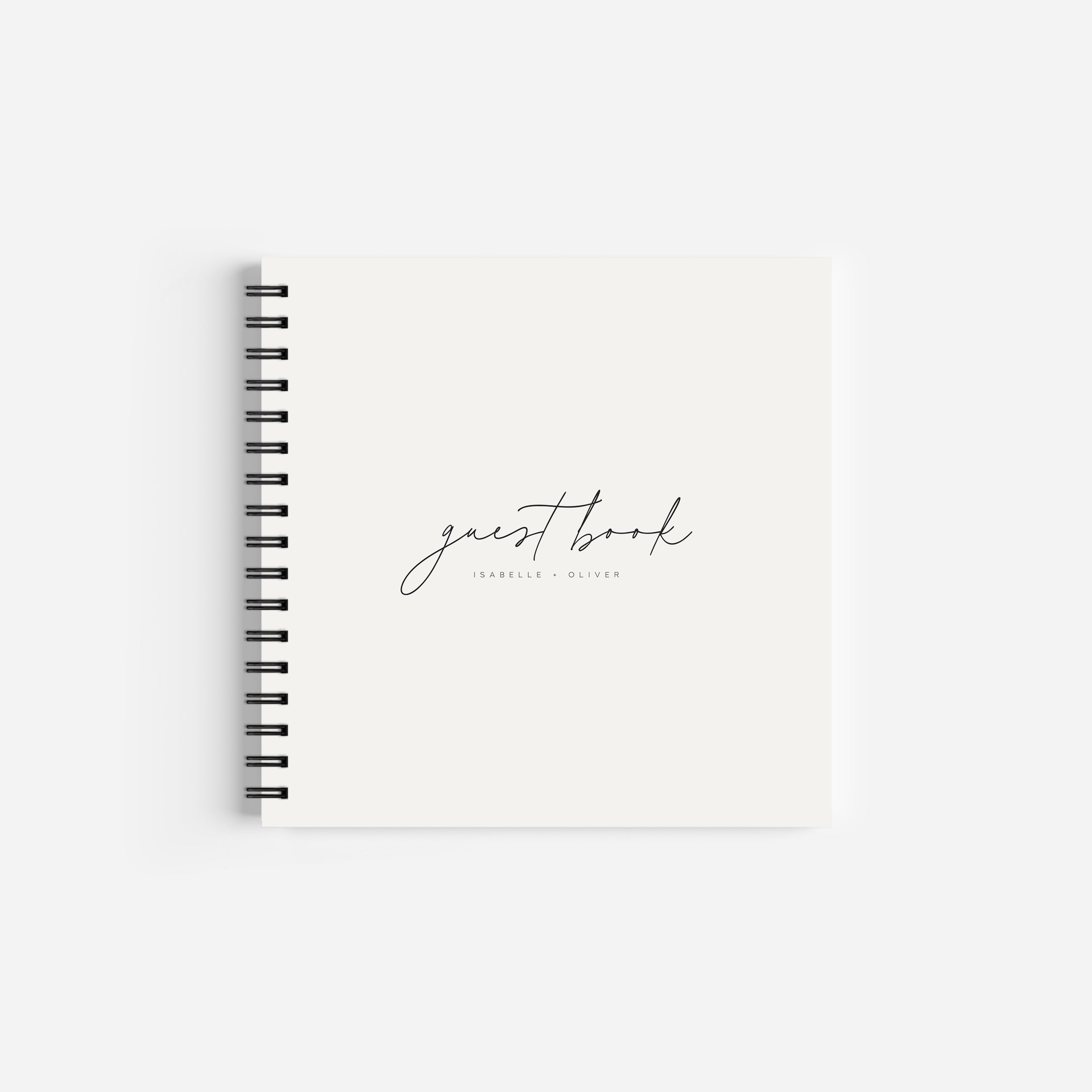 Modern Wedding Guest Book - Dalston Collection, Elle Bee Design