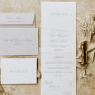 Elegant All In One Concertina Wedding Invitation - Eloise Collection, Elle Bee Design