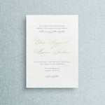 Eloise - Foil Pressed Wedding Invitation Suite