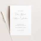 Traditional and Elegant Wedding Save the Date Card - Eloise Collection