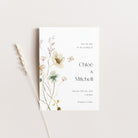 Boho Wildflower Wedding Save the Date Card - Epping Collection, Elle Bee Design