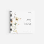 Wildflower Boho Wedding Guestbook - Epping Collection, Elle Bee Design