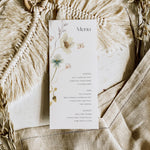 Epping - Wedding Menu Card