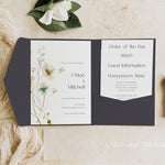 Epping - Pocketfold Wedding Invitation