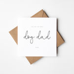 Father's Day Card from the Dog (FDC003)