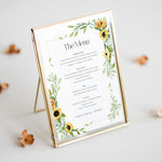 Food Menu - Personalised