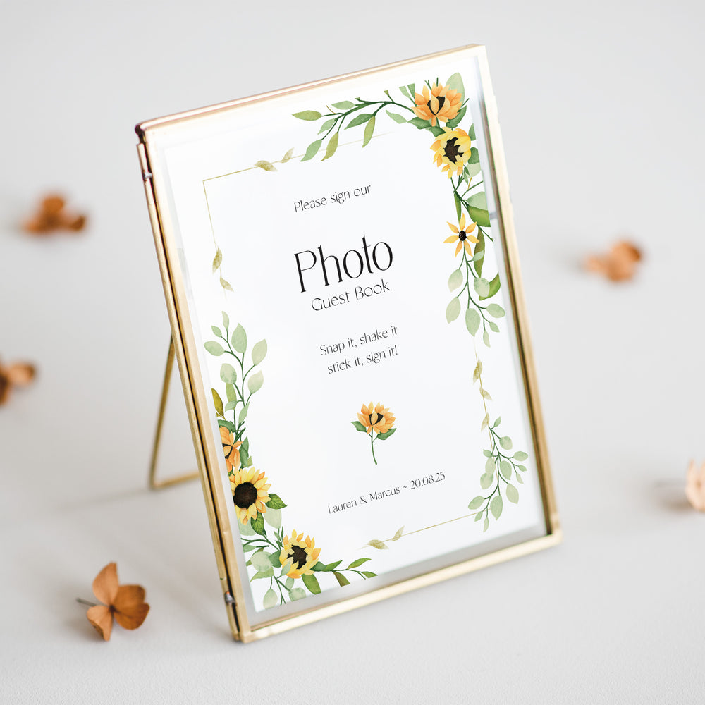 Photo Guest Book - Personalised