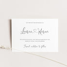 Modern Romantic Save the Date Card - Finchley Collection, Elle Bee Design