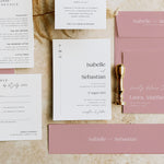 Elegant Classic Wedding Invitation Suite - Finsbury Collection, Elle Bee Design
