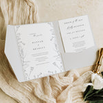 Fitzrovia - Pocketfold Wedding Invitation