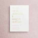 Freya - Foil Pressed Wedding Invitation Suite