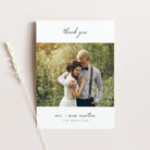 Modern Wedding Photo Thank You Card - Hannah Collection, Elle Bee Design