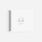 Classic Crest Wedding Guest Book - Henley Collection, Elle Bee Design