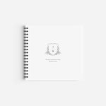 Classic Crest Wedding Guest Book - Henley Collection, Elle Bee Design