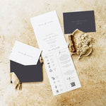 Highbury - Concertina Wedding Invitation