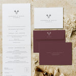 Highgate - Concertina Wedding Invitation