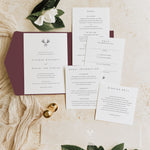 Highgate - Pocketfold Wedding Invitation