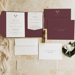 Highgate - Pocketfold Wedding Invitation