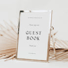 Printed Sign our Guest Book Sign for Wedding Reception