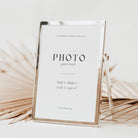 Personalised Photo Guest Book Sign for Evening Wedding Reception