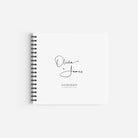 Modern Script Wedding Guest Book - Islington Collection, Elle Bee Design