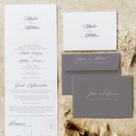 Traditional Concertina Wedding Invitation - Kensington Collection, Elle Bee Design