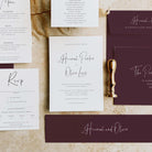 Modern Script Wedding Invitation Suite - Kilburn Collection, Elle Bee Design