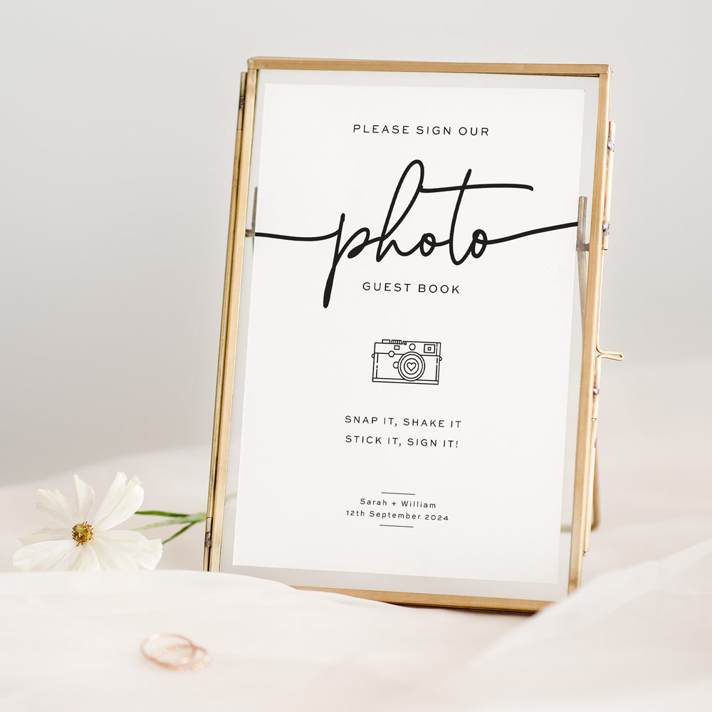 Photo Guest Book - Personalised