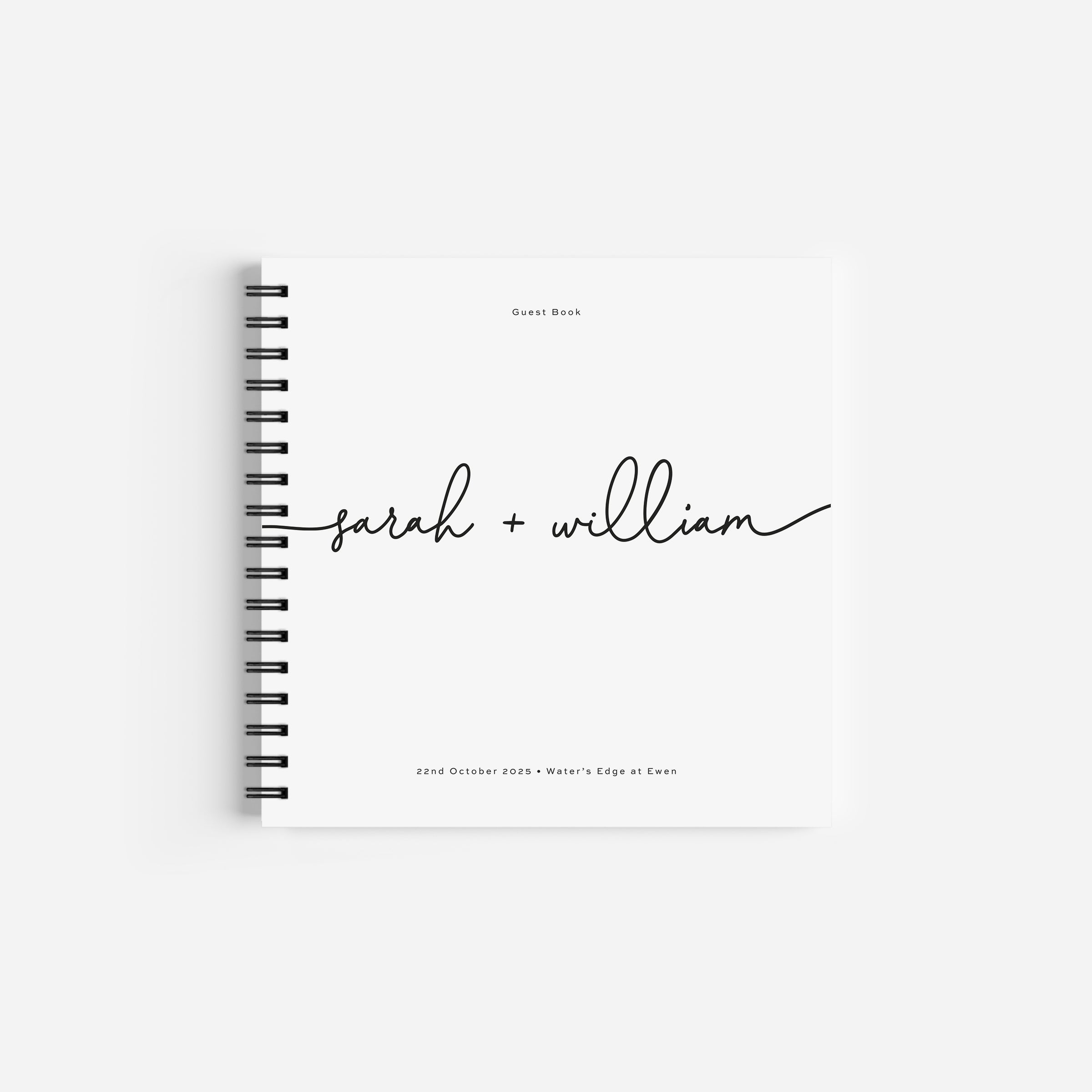 Modern Wedding Guest Book - King's Road Collection, Elle Bee Design