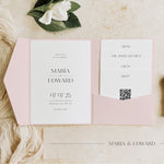 Knightsbridge - Pocketfold Wedding Invitation