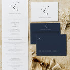 Moon and Stars Concertina Wedding Invitation - Lunar Collection, Elle Bee Design