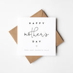 Happy Mother's Day Card from your Favourite Child (MDC004)