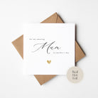 Real Gold Foil Luxury Mother's Day Card