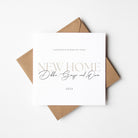 Personalised New Home Card