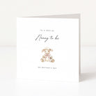 Greeting card for a special nanny on Mother's Day with a lamb illustration.