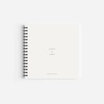 Modern Simple Wedding Guest Book - Oxford Collection, Elle Bee Design