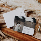 Modern Wedding Photo Thank You Card - Portobello Collection, Elle Bee Design