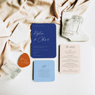 Colourful Shaped Wedding Invitation Suite - Portobello Collection, Elle Bee Design