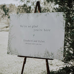 Richmond - Wedding Welcome Sign