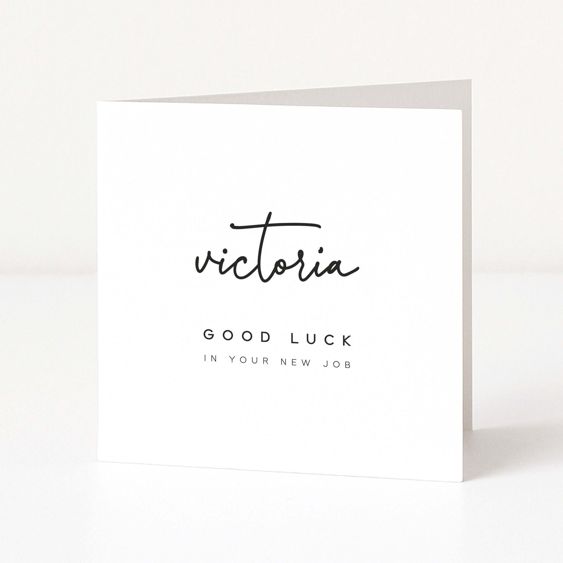 Good Luck In Your Operation Card - Will Be Thinking Of You - Design contemporaneo con stelle - Finitura speciale - Prodotto nel Regno Unito - Ecologico