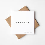 Traitor (P.S Good Luck!) (SYL009)